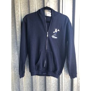 Disney Youth Zip Up Mickey Hoodie Sz L